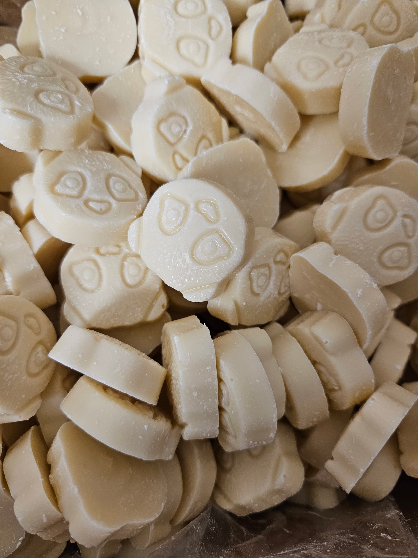 White chocolate pandas
