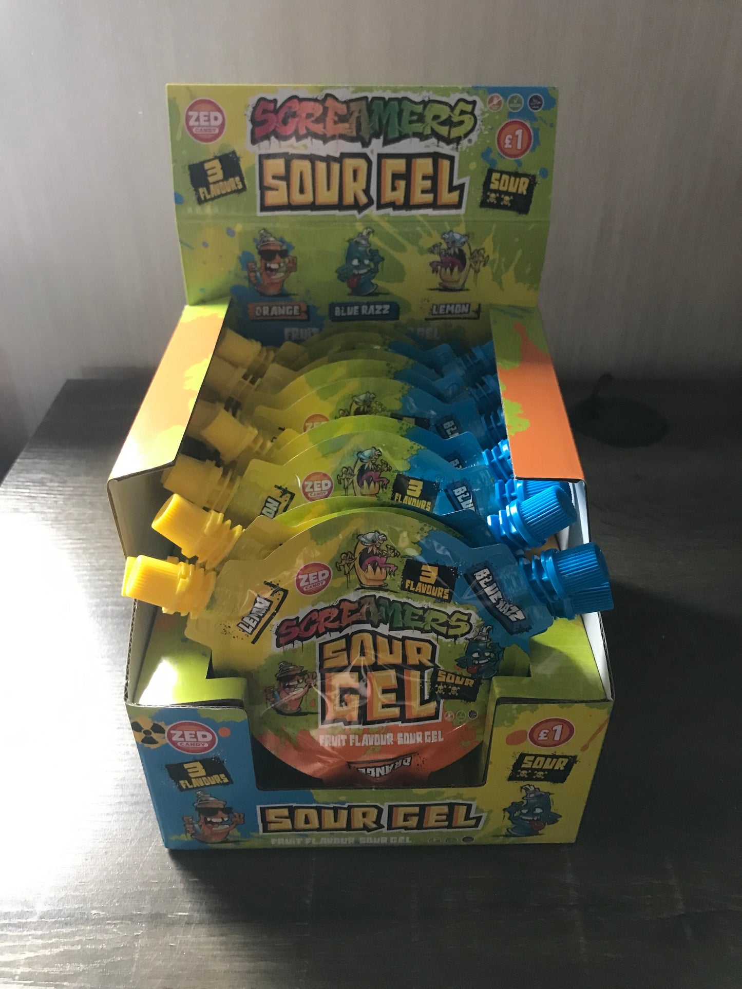 Screamers sour gel