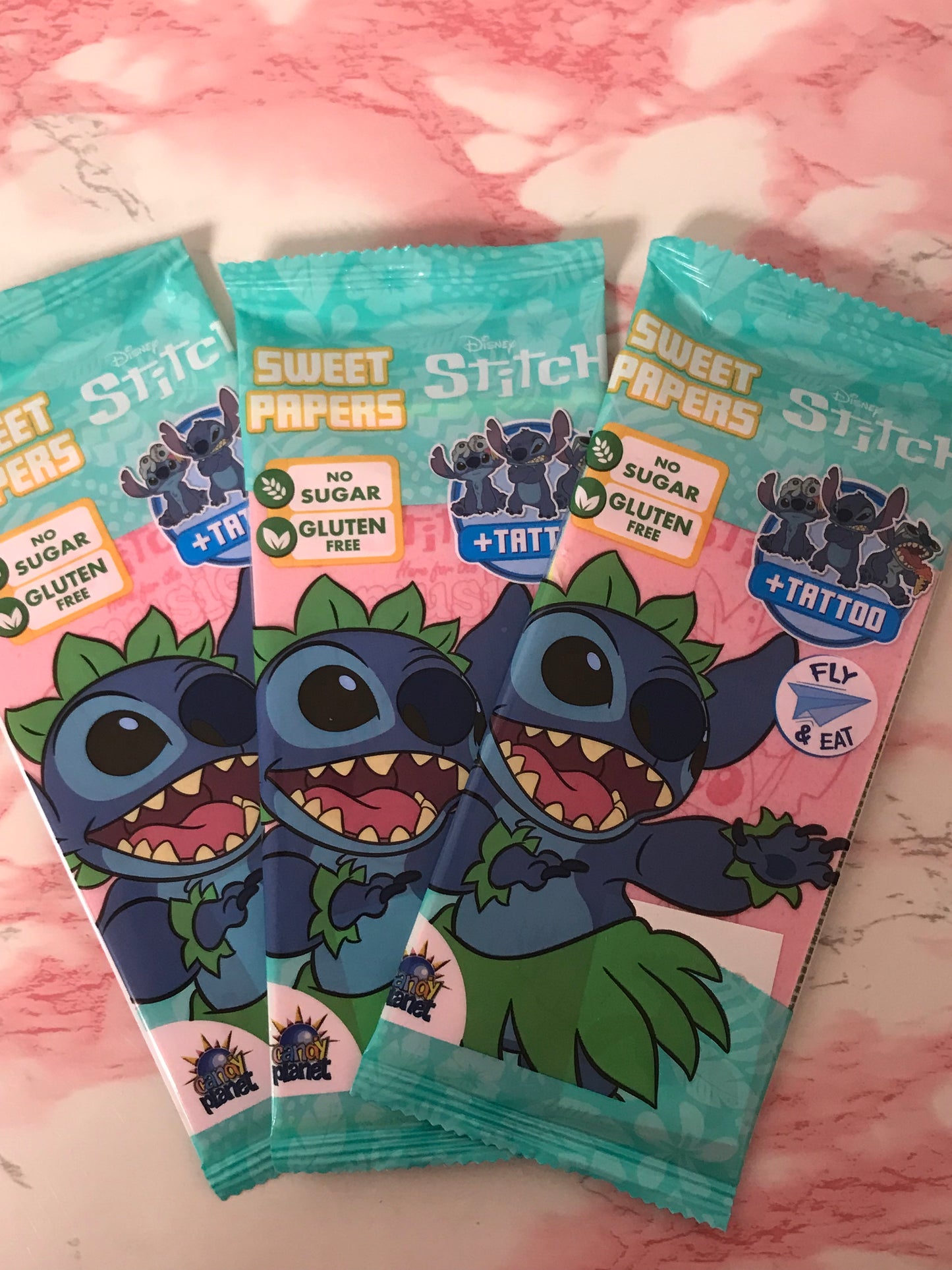 Stitch edible paper