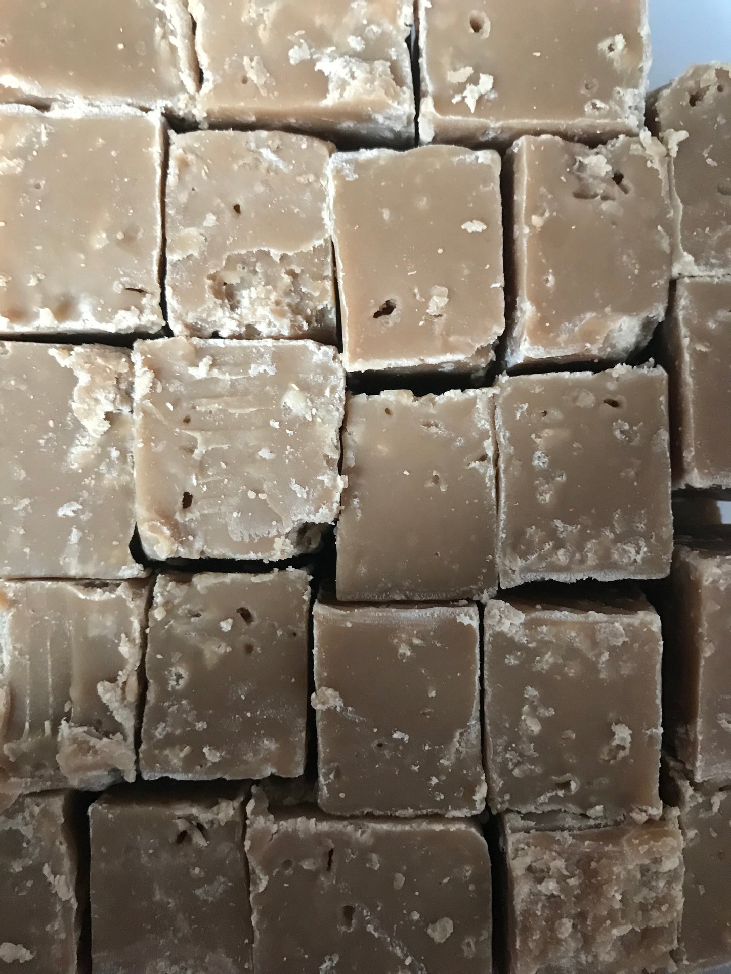 Salted caramel fudge