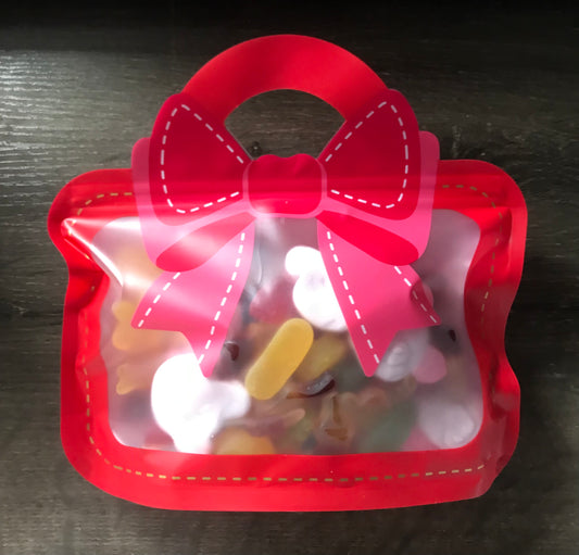 Red school bag